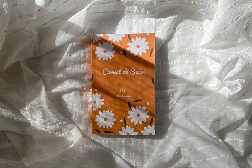 Le Carnet de Suivi Bebe a Imprimer Milky Daisy