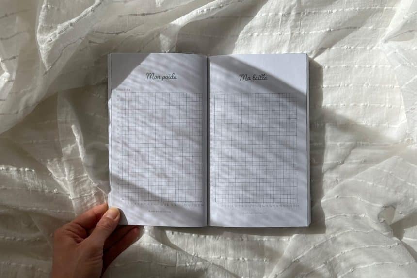 Le Carnet de Suivi Bebe a Imprimer Milky Daisy