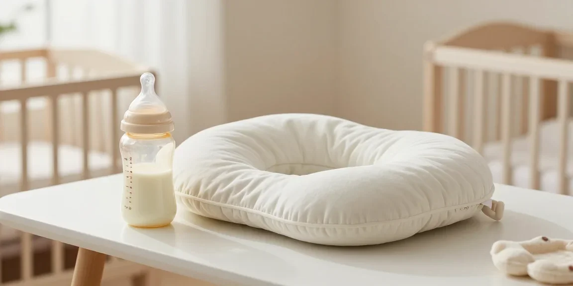 maman donnant un biberon à son bébé - allaitement mixte