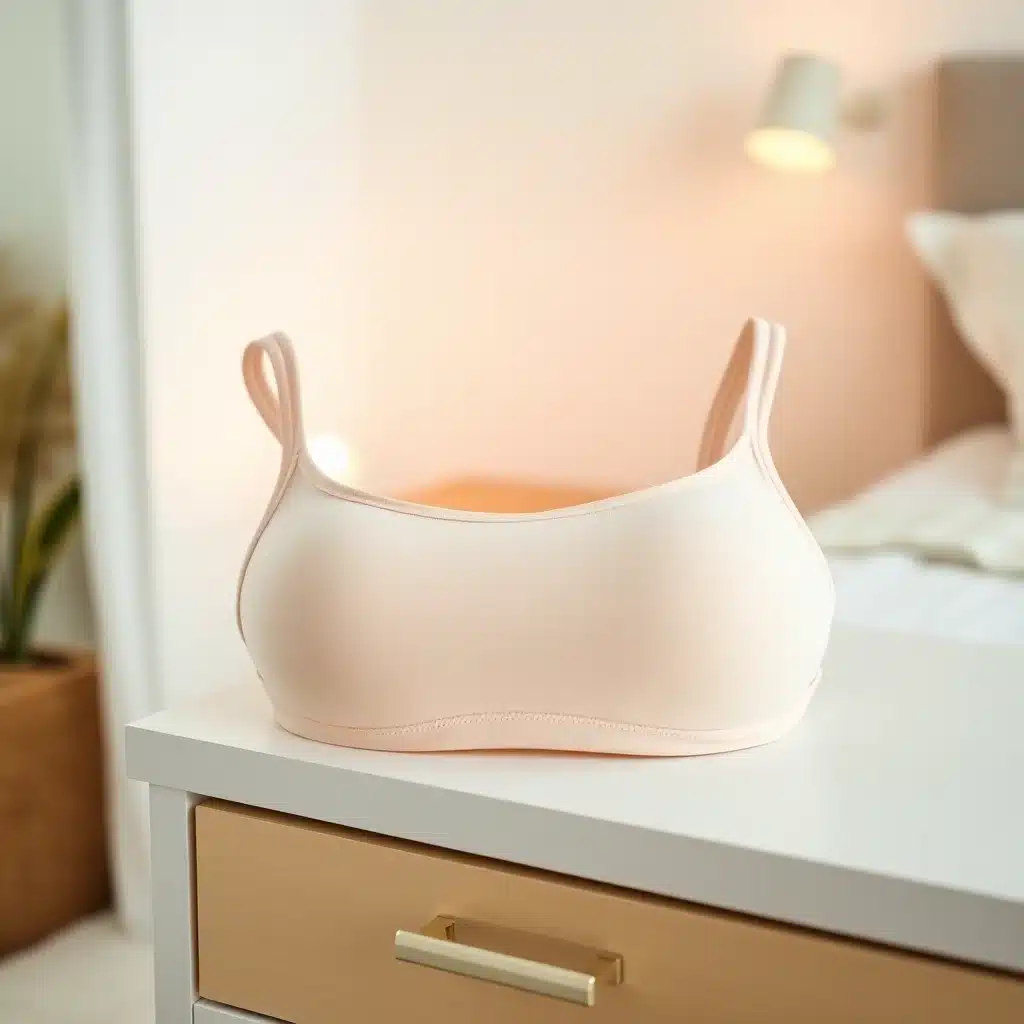 Brassiere de nuit pour allaitement en tissu doux maintien sans armatures