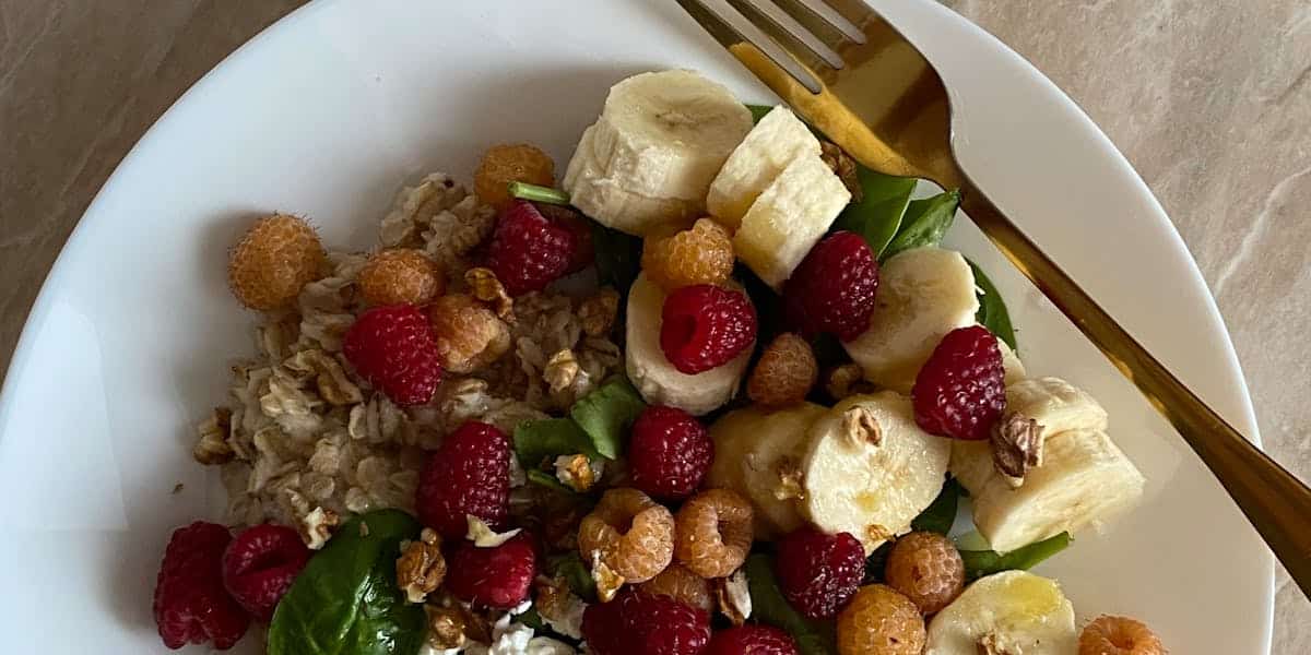 Repas équilibré pour maman qui allaite