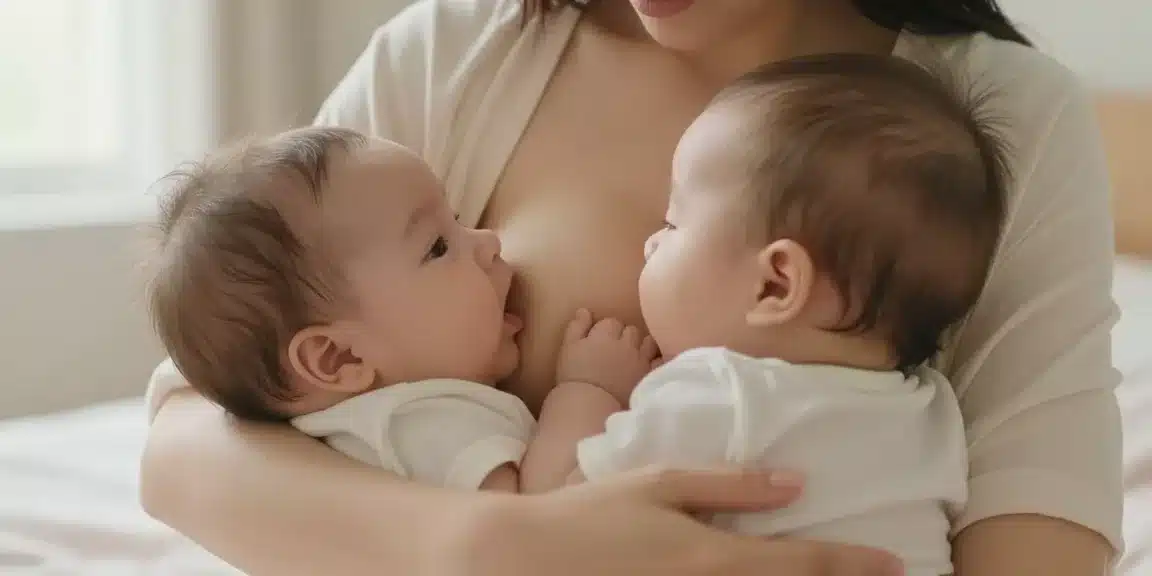 bébé qui refuse le sein, mère patiente